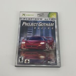 Xbox Project Gotham Racing Video Game